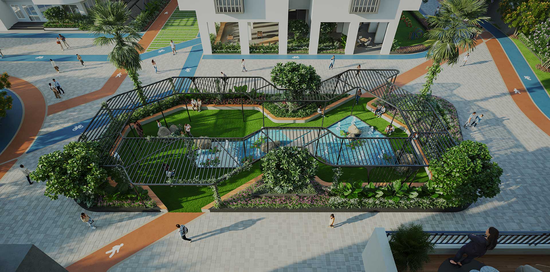 Anvita Ivana Kollur landscaped gardens