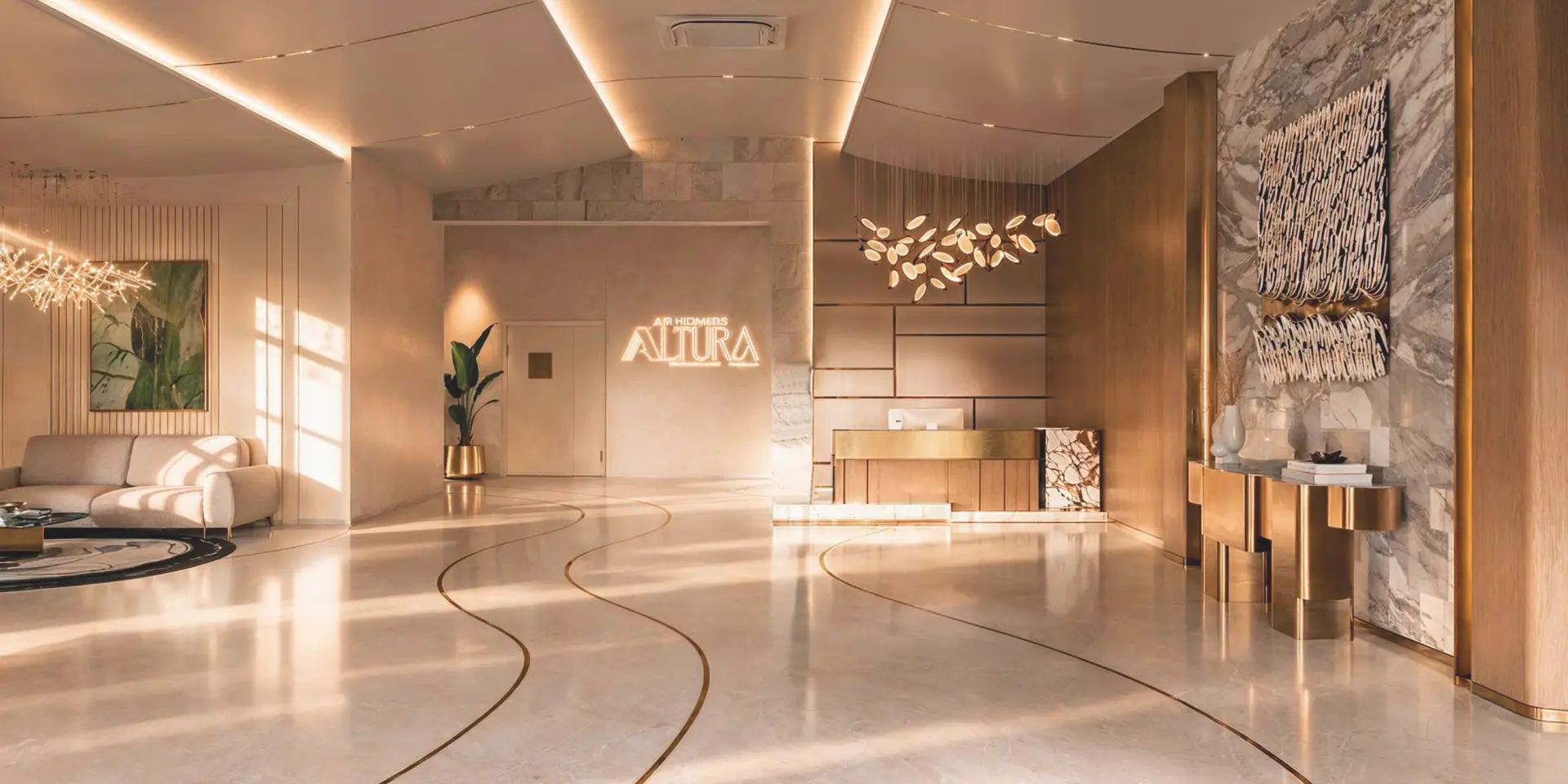 AR Homes Altura Kollur 3 BHK apartments render