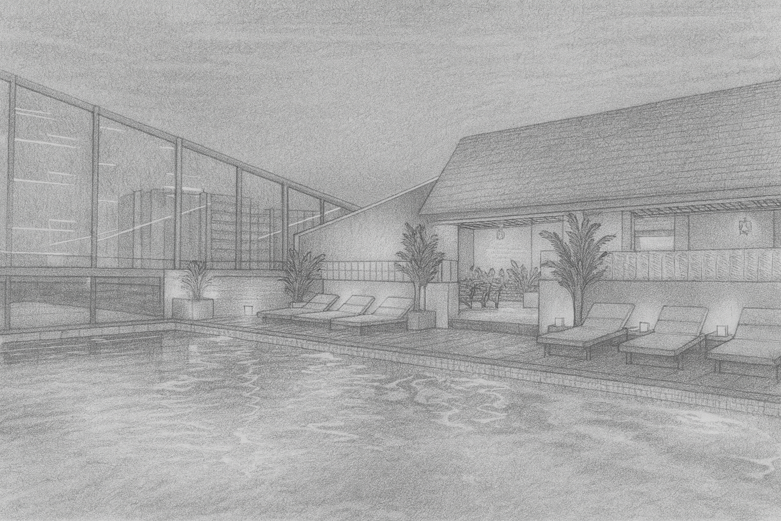 Bonsai Fern Tellapur clubhouse render
