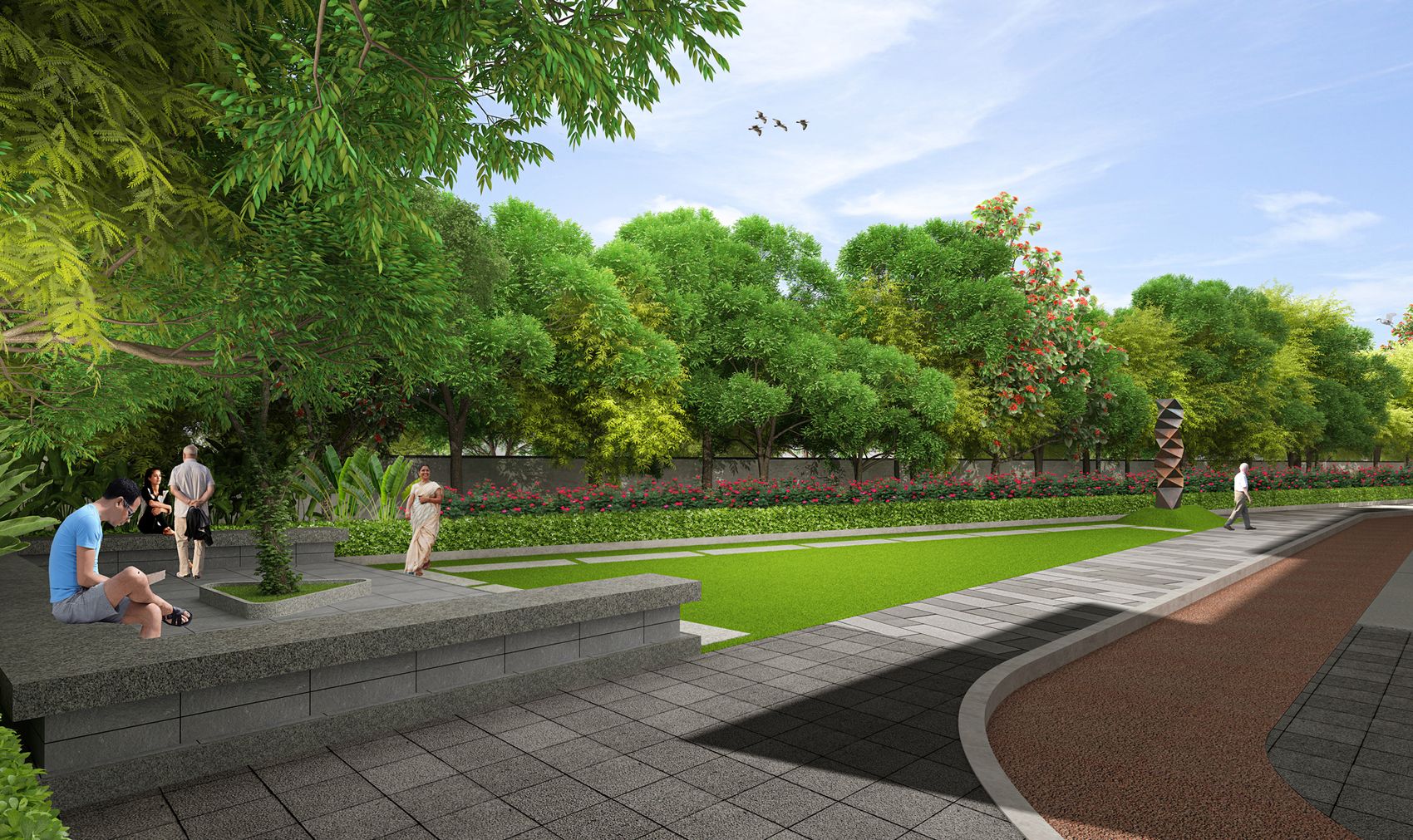 Elegant Nivasa Kollur community render