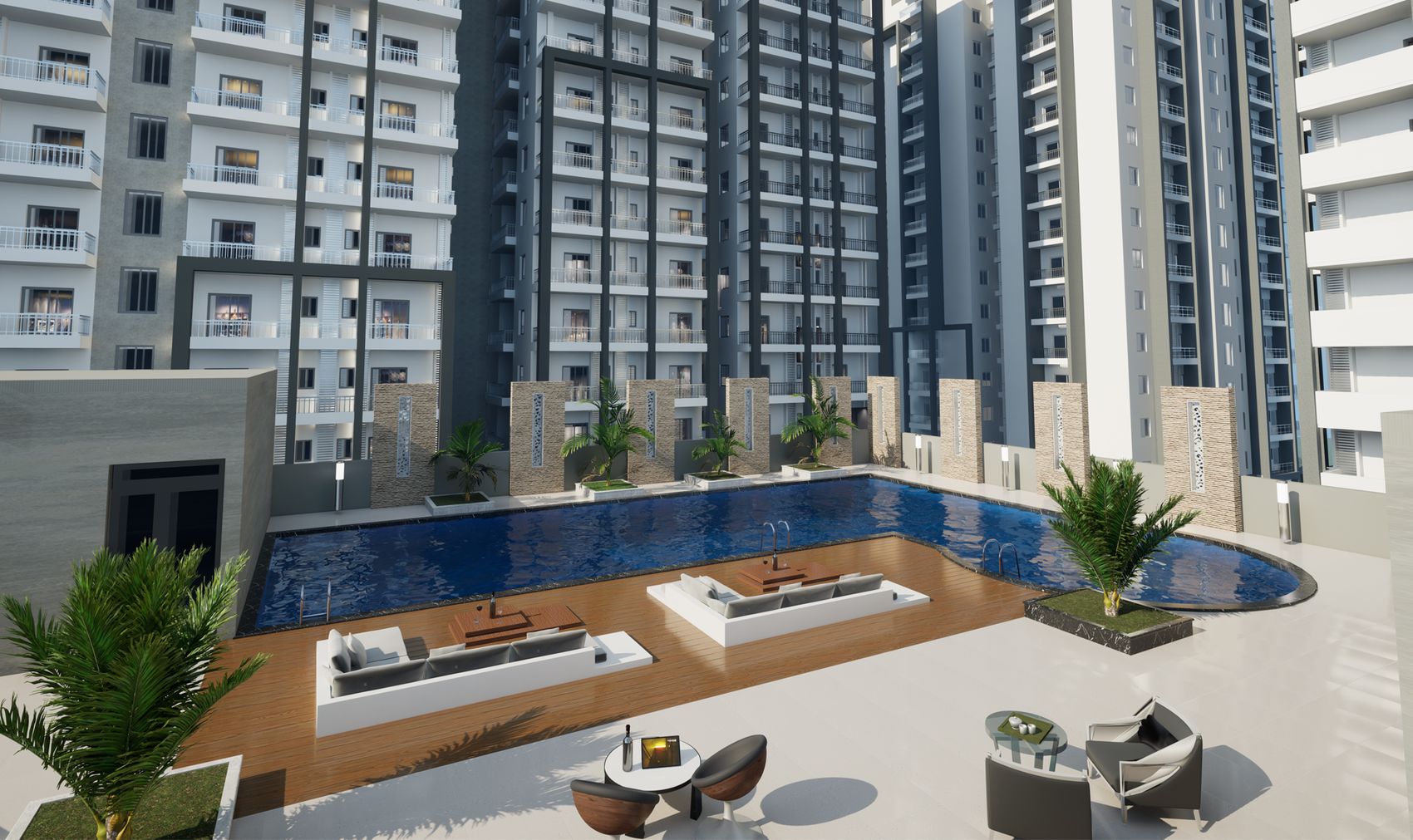 Elegant Nivasa Kollur–Tellapur – Apartments