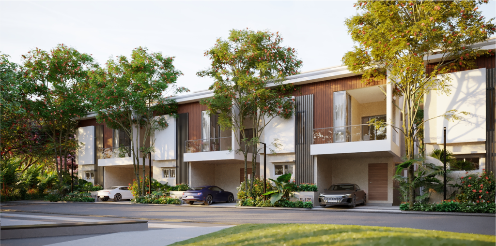 Hallmark Floresta Kollur villas and landscaped streets