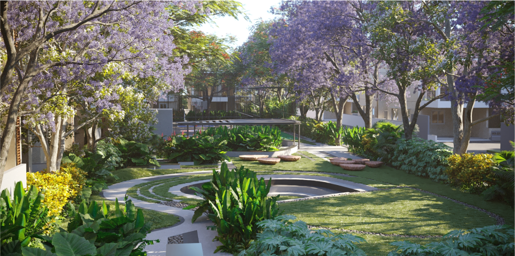 Hallmark Floresta Kollur landscaped gardens