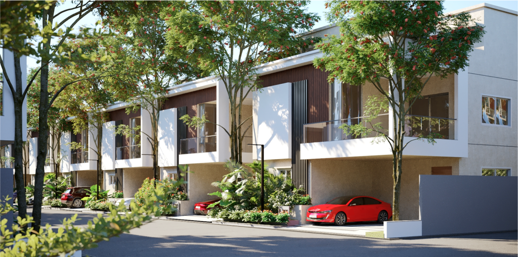Hallmark Floresta Patighanpur Kollur villa render
