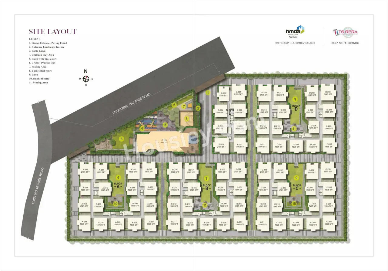 IRA Aspiration Kollur master plan – 5 towers on 8 acres