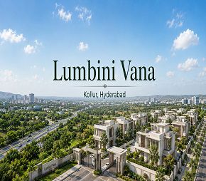 Lumbini Vana Kollur Hyderabad villa community render
