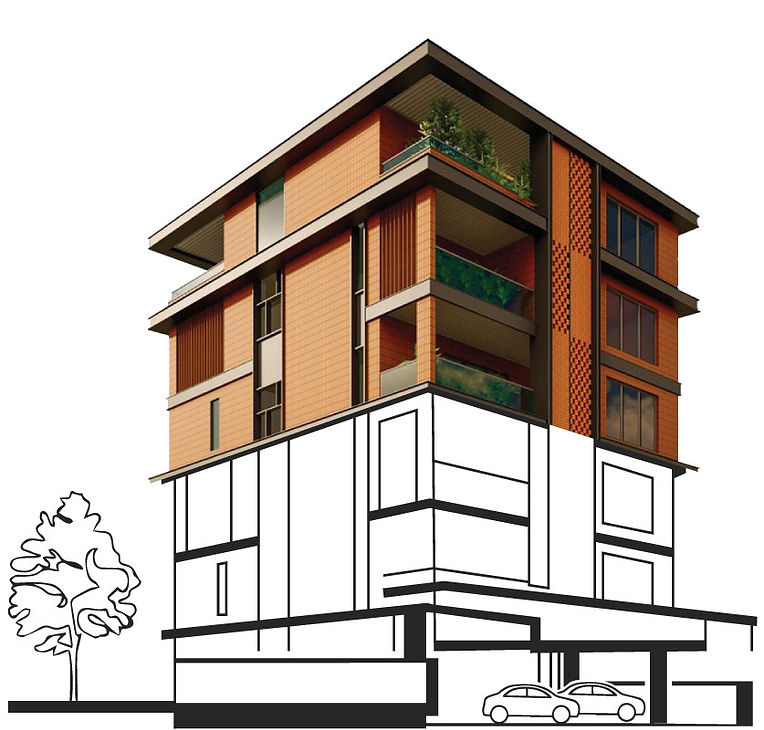 Maharaja Beverly Park Kollur sky villa terrace