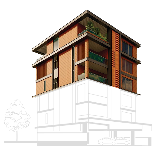Maharaja Beverly Park Kollur sky villa (triplex)