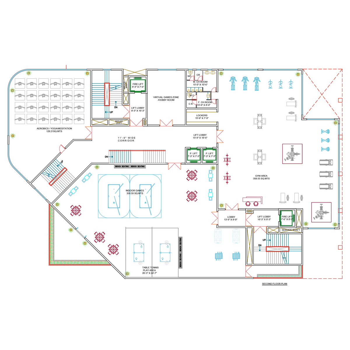 Maharaja Kosmopolis Kollur flat floor plan