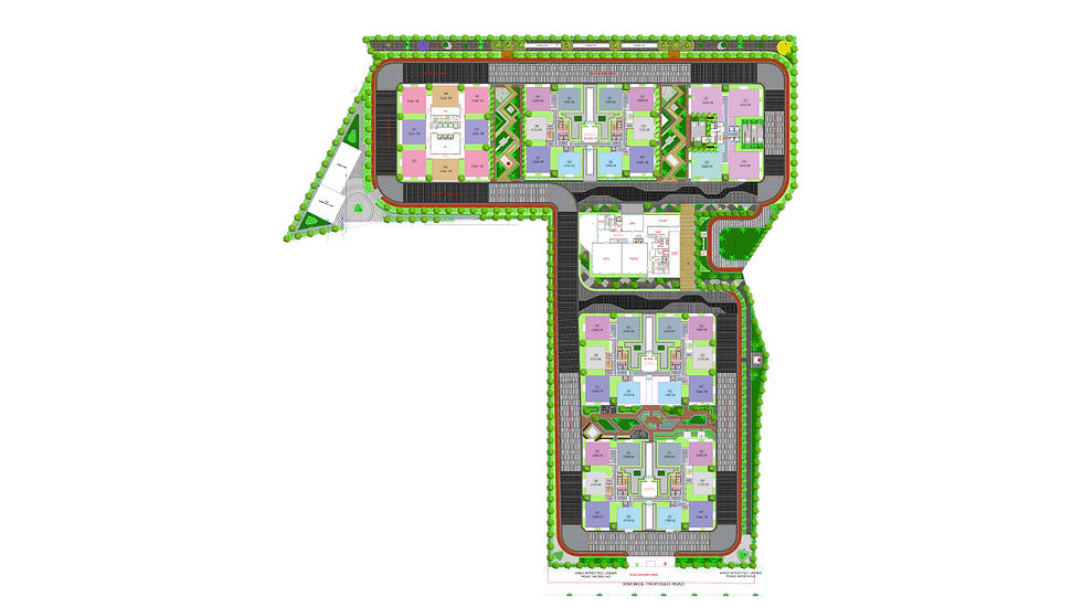 Maharaja Kosmopolis Kollur master plan – 5 towers on 10 acres