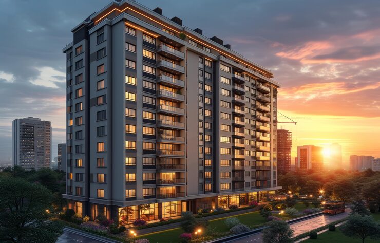Maharaja Kosmopolis Kollur high-rise community
