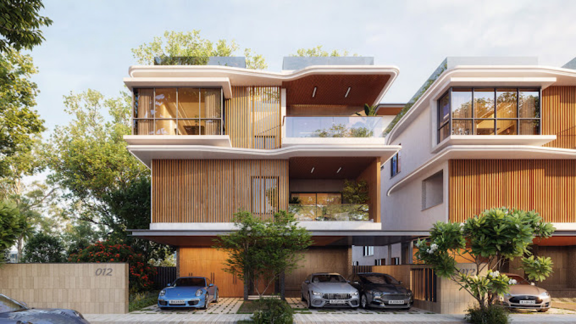 Raghava Sage Villas Kollur project view