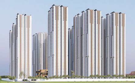 Rajapushpa Sierra Lifestyle City Tellapur render