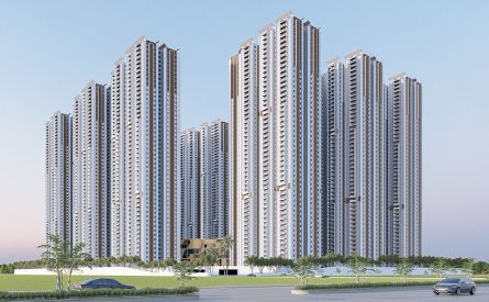 Rajapushpa Sierra Tellapur project render