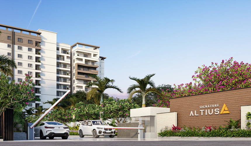 Signature Altius Kollur gated community render