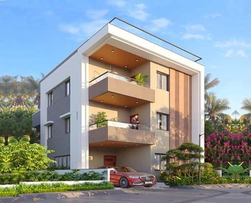 SSLR Suprabhatha Kollur villa street view