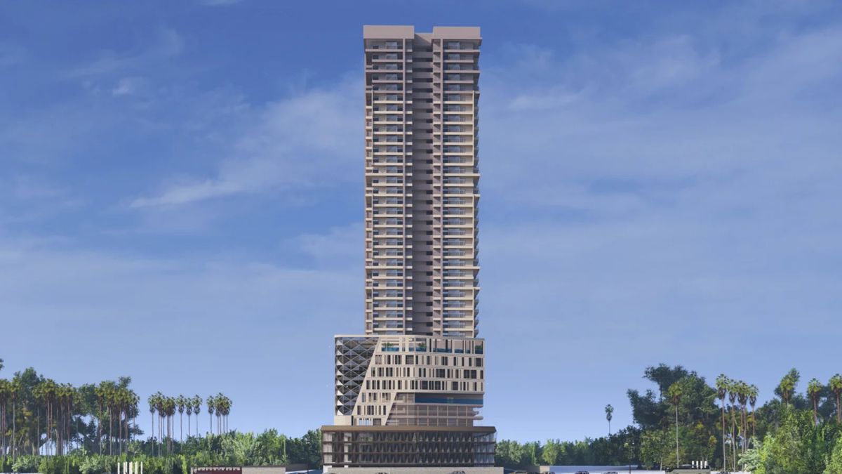 Vaishno Skyvue Kollur apartment exterior render