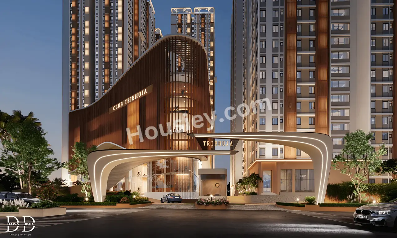 Zuari Gangothri Tribhuja Tellapur amenities render