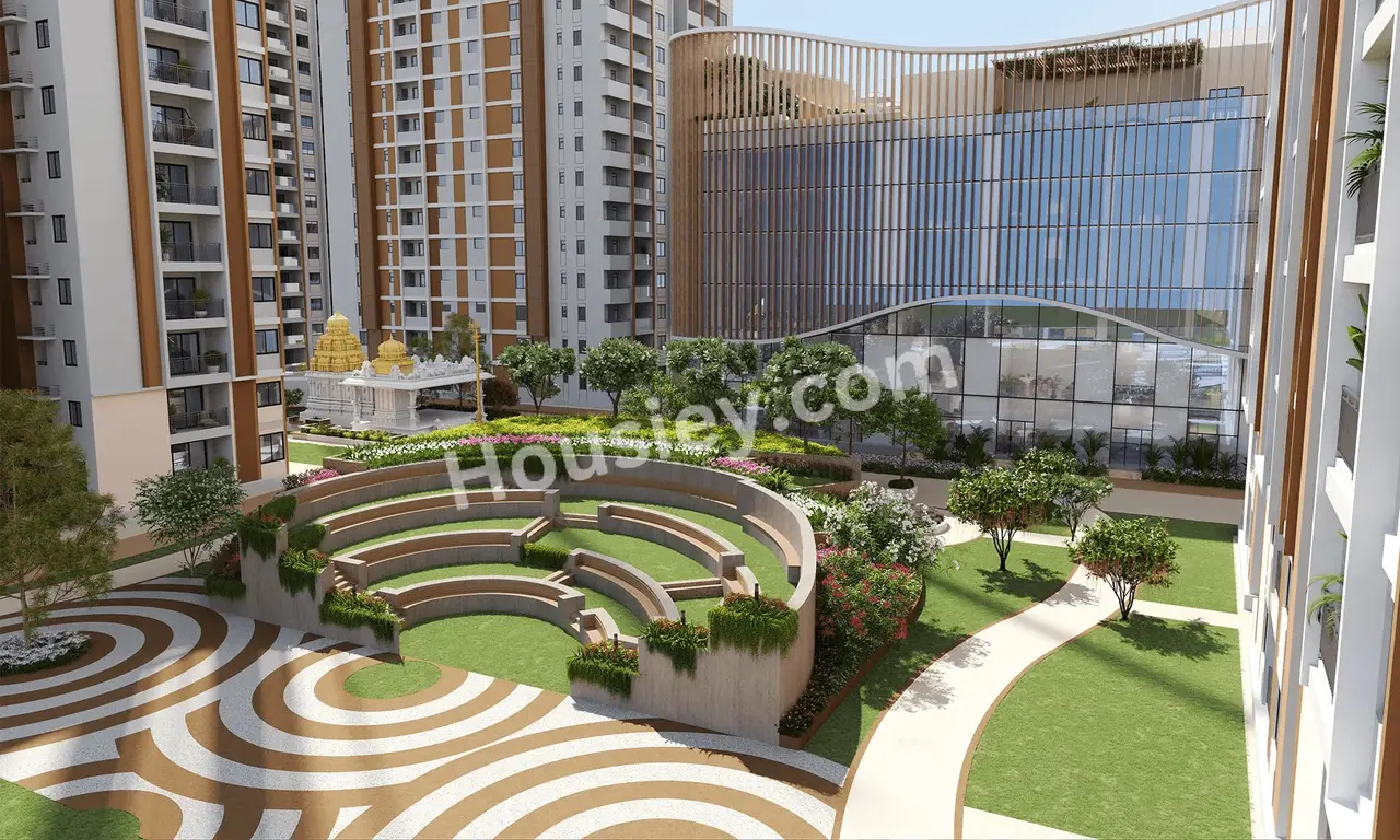 Zuari Gangothri Tribhuja Tellapur project render